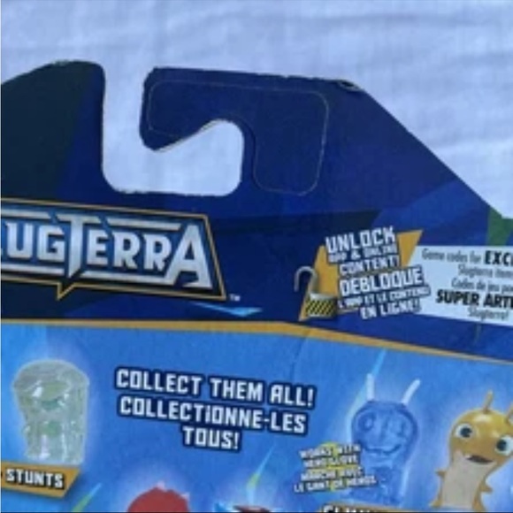 Slugterra Glimmer + Hexlet Toy Set - Orange and Blue Super Rare - Picture 5 of 7